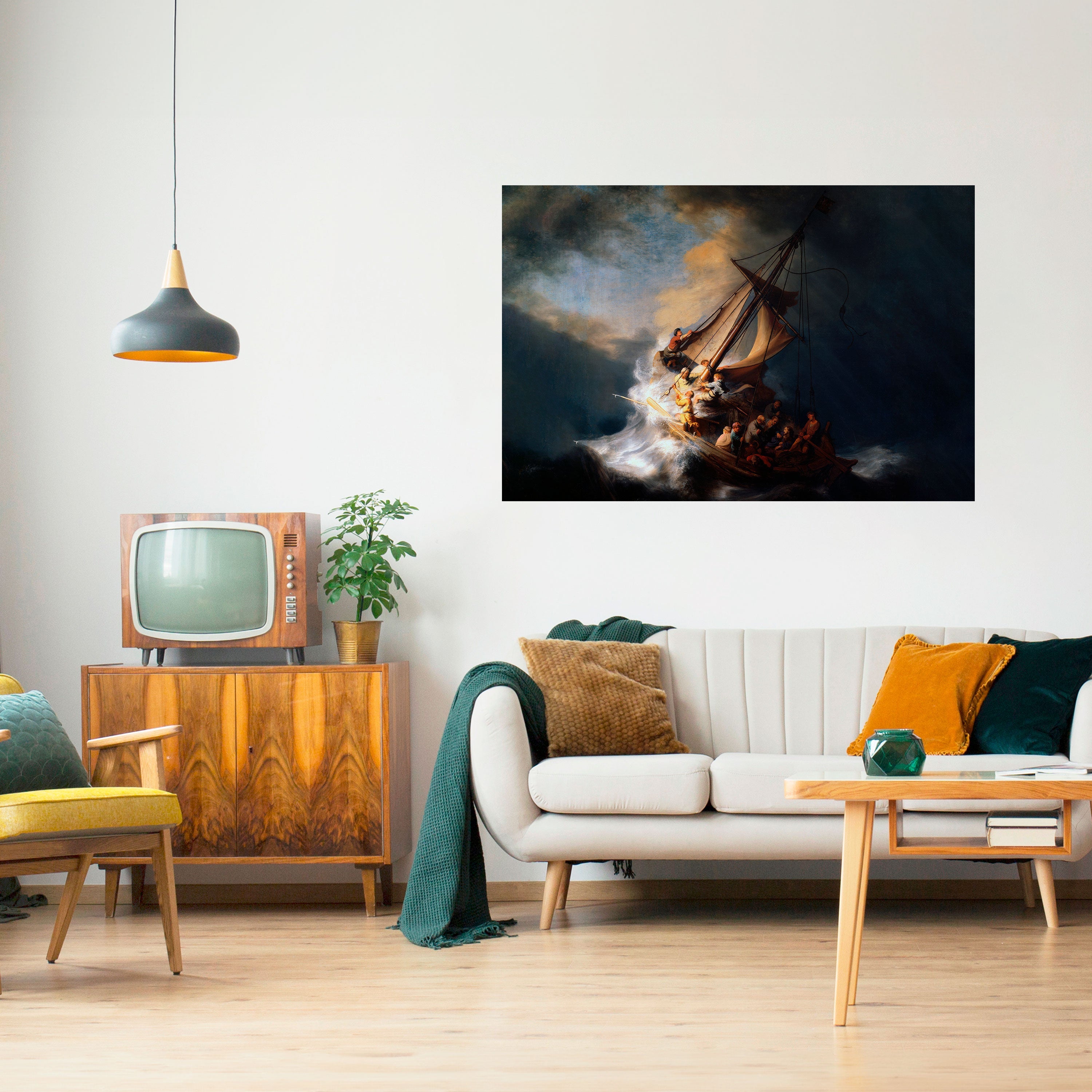 STORM OF HEROES Selbstklebendes Horizontal-Poster