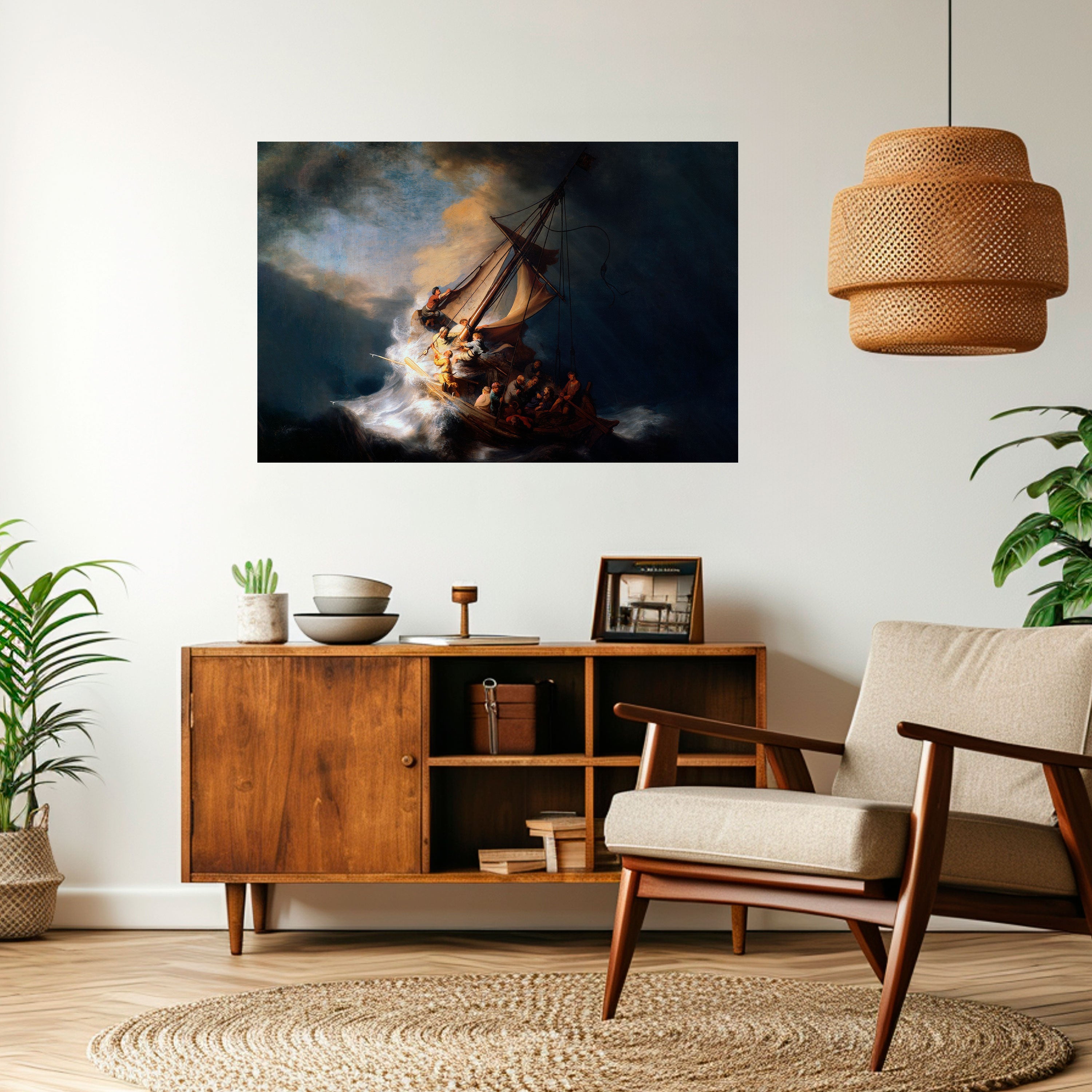 STORM OF HEROES Selbstklebendes Horizontal-Poster