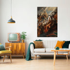 FURY IN MOTION Selbstklebendes Poster - Hochformat