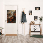 FURY IN MOTION Selbstklebendes Poster - Hochformat