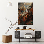 FURY IN MOTION Selbstklebendes Poster - Hochformat