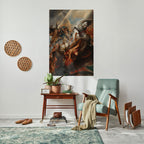 FURY IN MOTION Selbstklebendes Poster - Hochformat