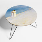 SUMMER EVENING ON SKAGEN'S BEACH Couchtisch Ø 60 cm