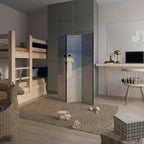 SUMMER EVENING ON SKAGEN'S BEACH Dekorativer Paravent - 3-teilig