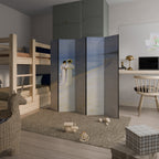 SUMMER EVENING ON SKAGEN'S BEACH Dekorativer Paravent - 5-teilig