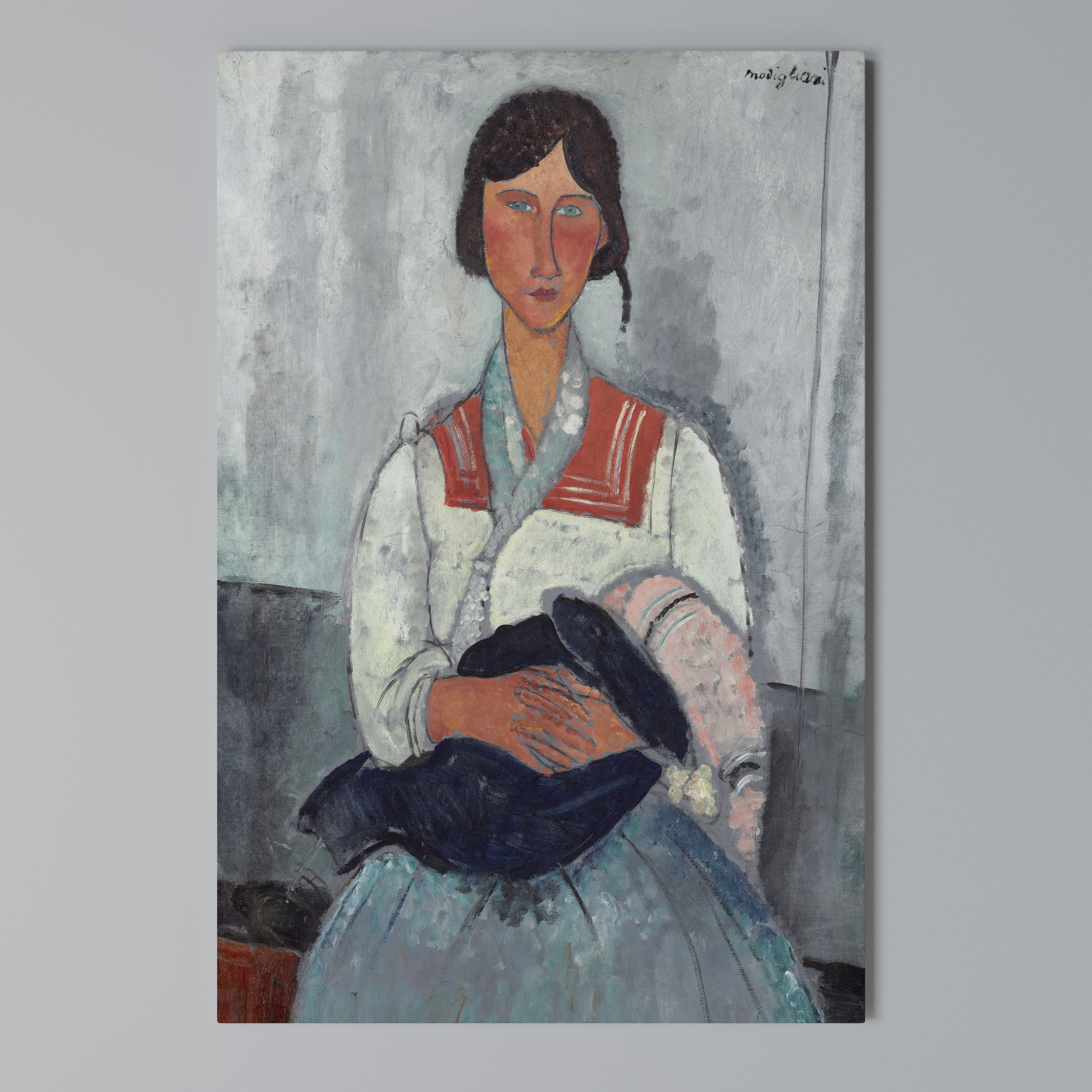 A MOMENT IN TIME Vertical Canvas Print