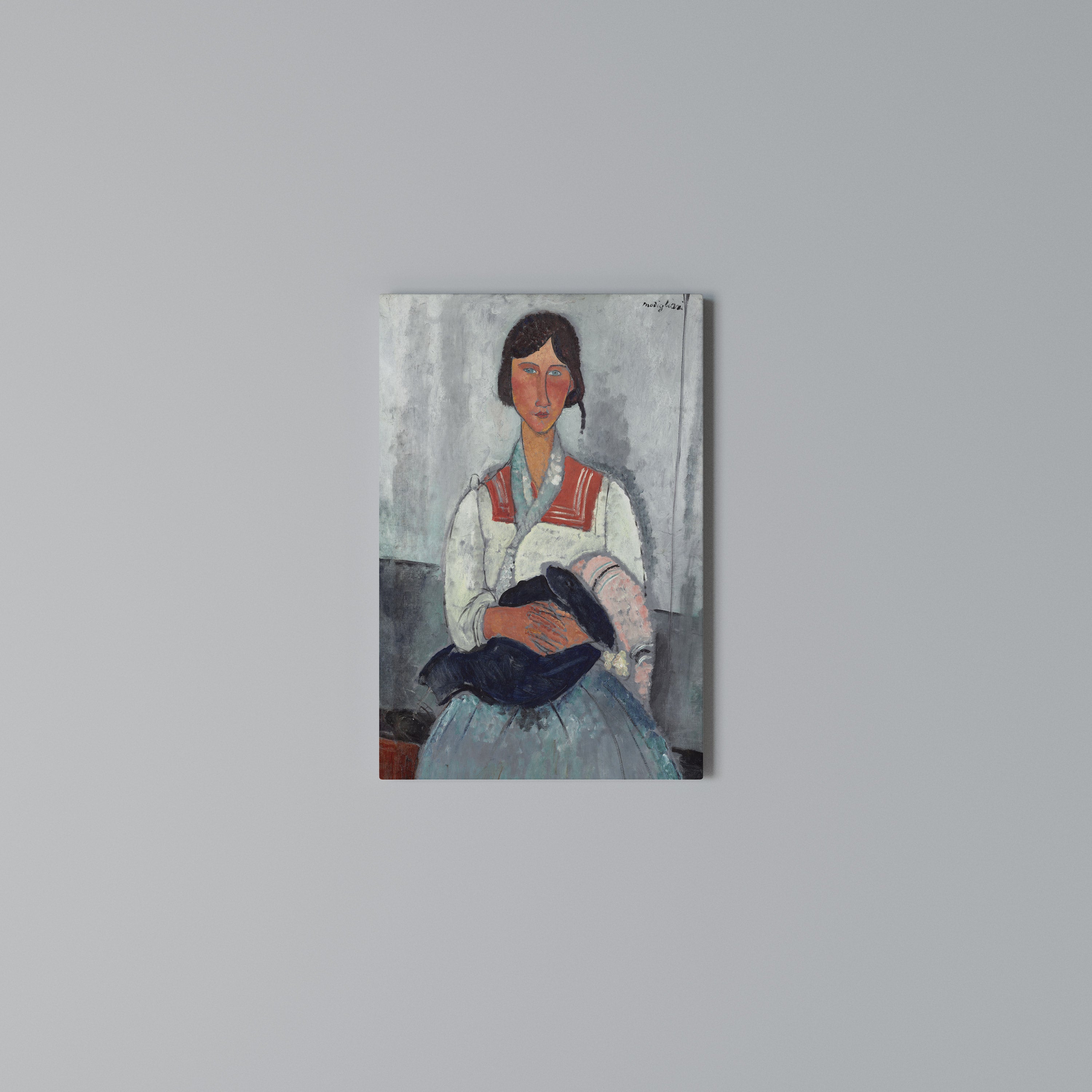 A MOMENT IN TIME Vertical Canvas Print