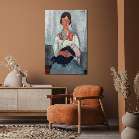 A MOMENT IN TIME Vertical Canvas Print