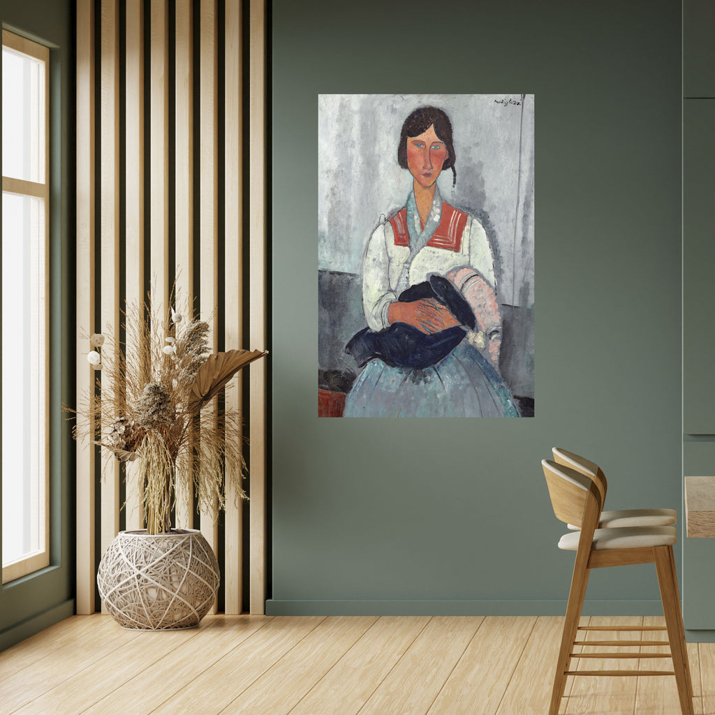 Vertikales Poster „A MOMENT IN TIME“ zum Abziehen und Aufkleben