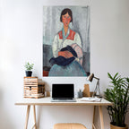 A MOMENT IN TIME Selbstklebendes Poster - Hochformat