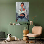 A MOMENT IN TIME Selbstklebendes Poster - Hochformat