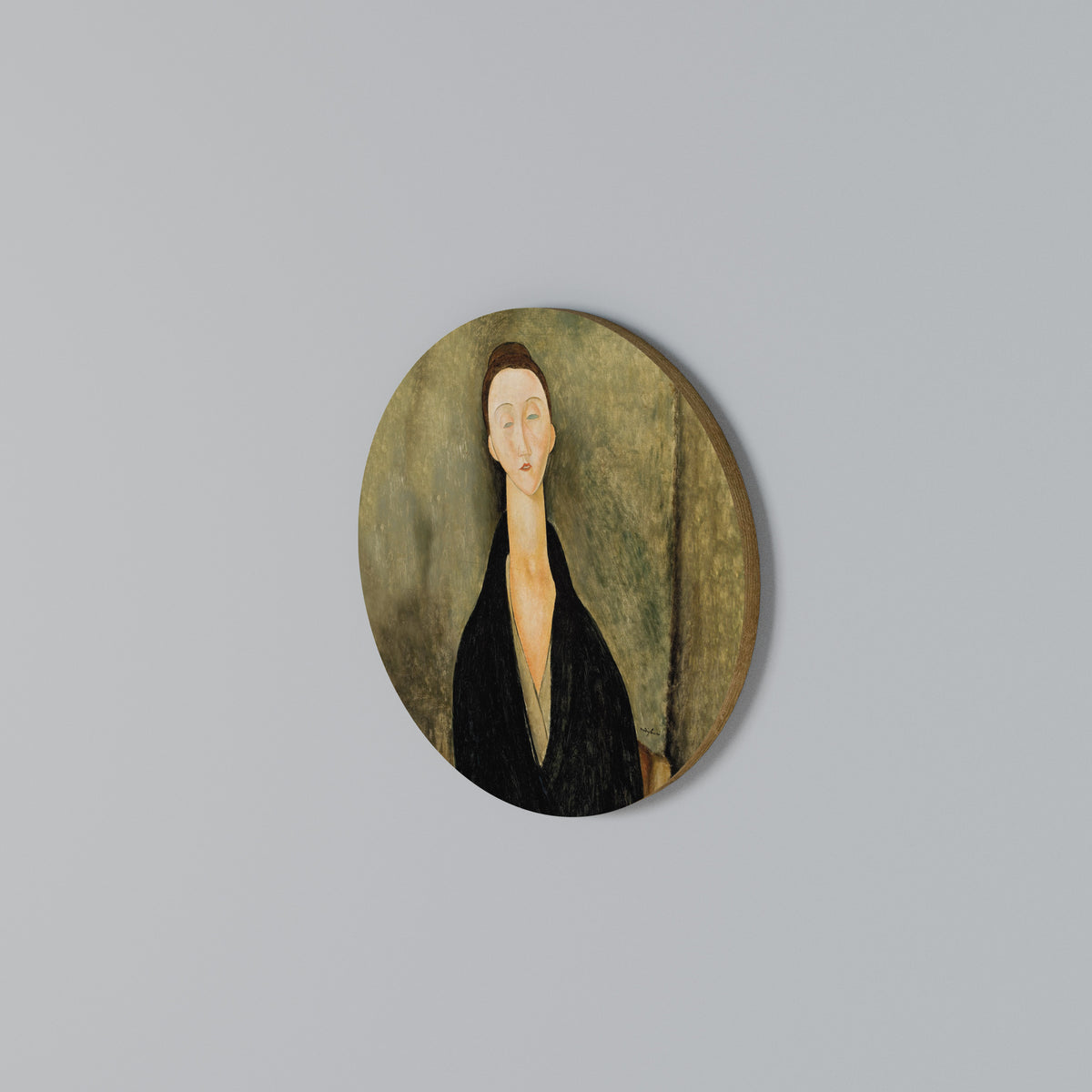 AMEDEO MODIGLIANI Rundes Wandbild