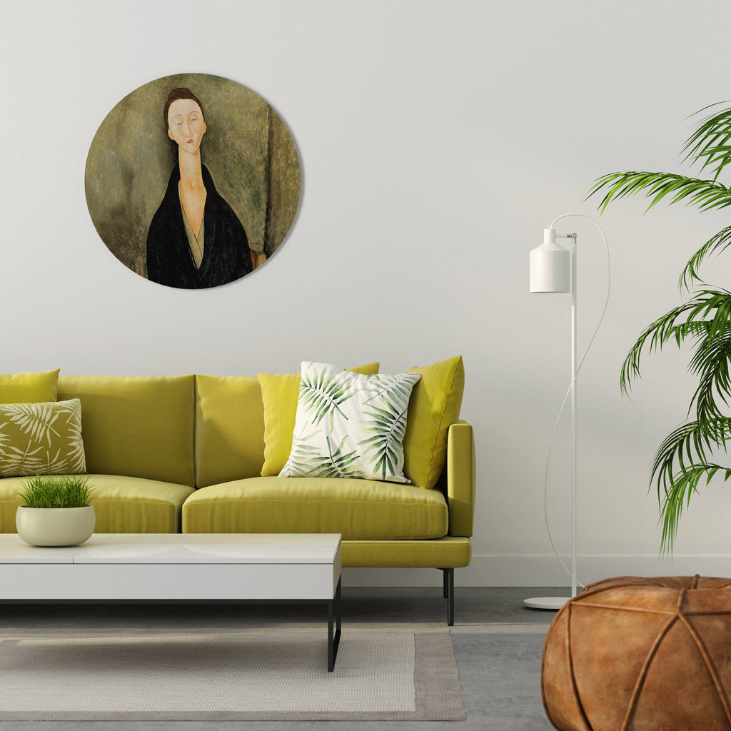 AMEDEO MODIGLIANI Runde Wanddekoration Ø 69 cm