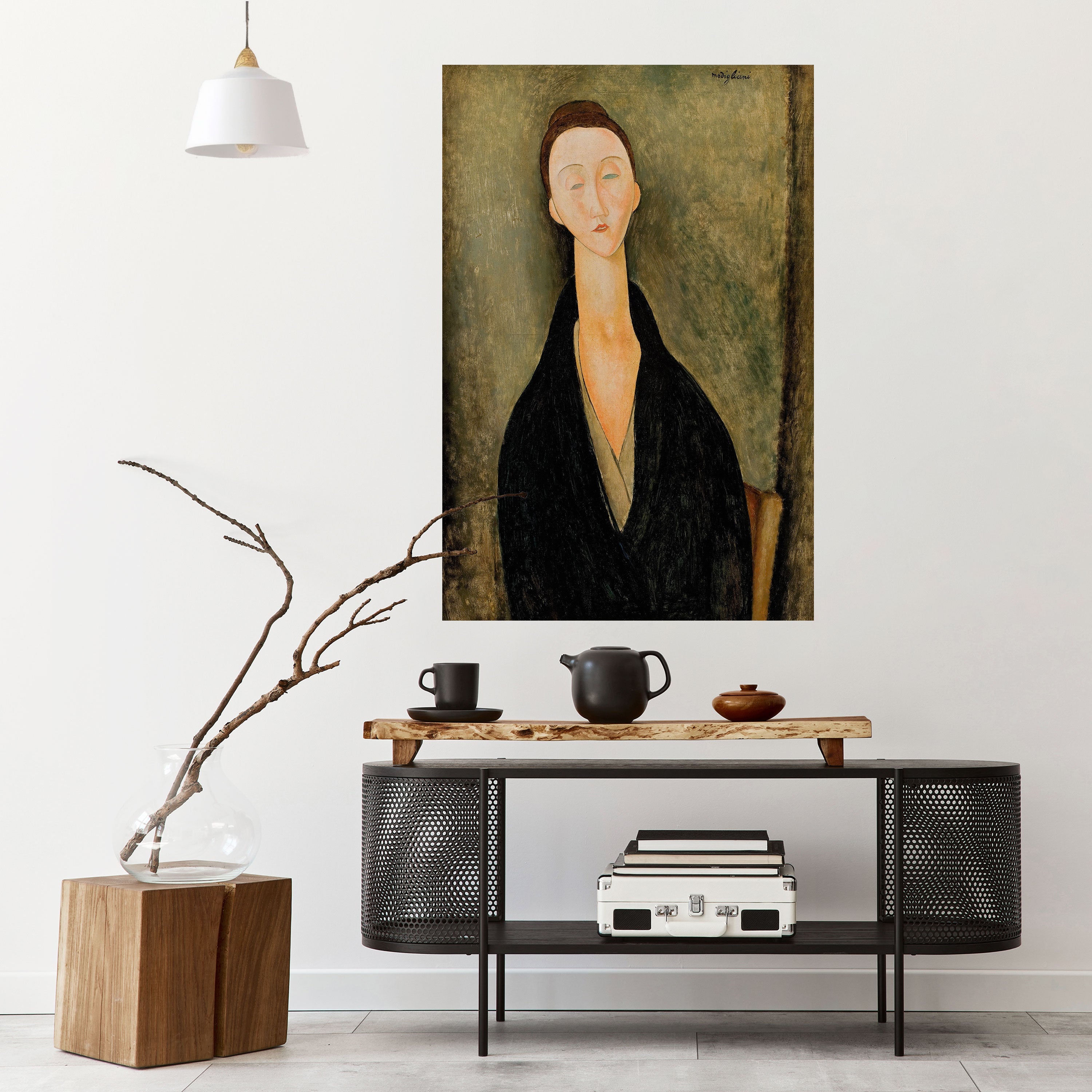 AMEDEO MODIGLIANI Vertikales Poster zum Abziehen und Aufkleben