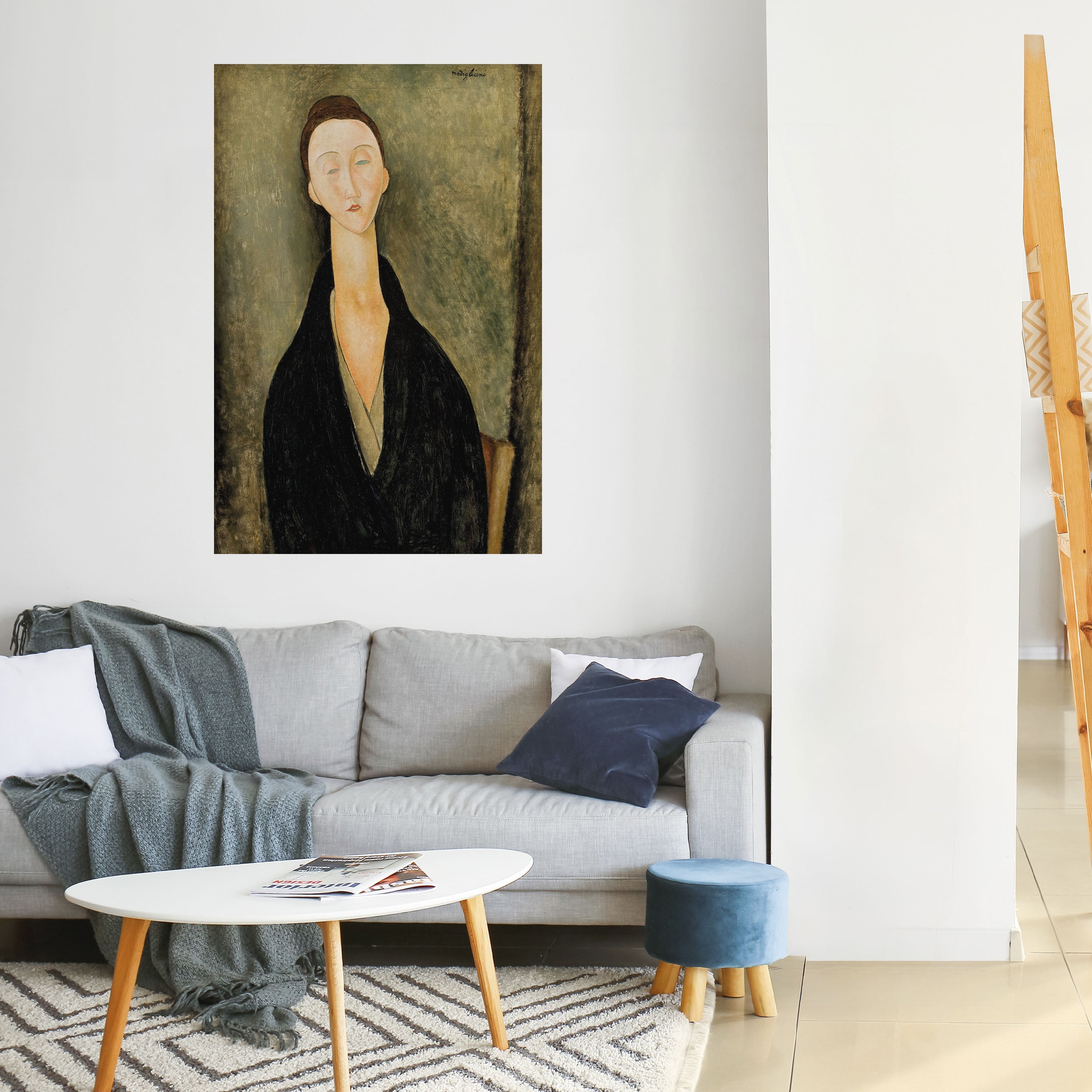 AMEDEO MODIGLIANI Vertikales Poster zum Abziehen und Aufkleben