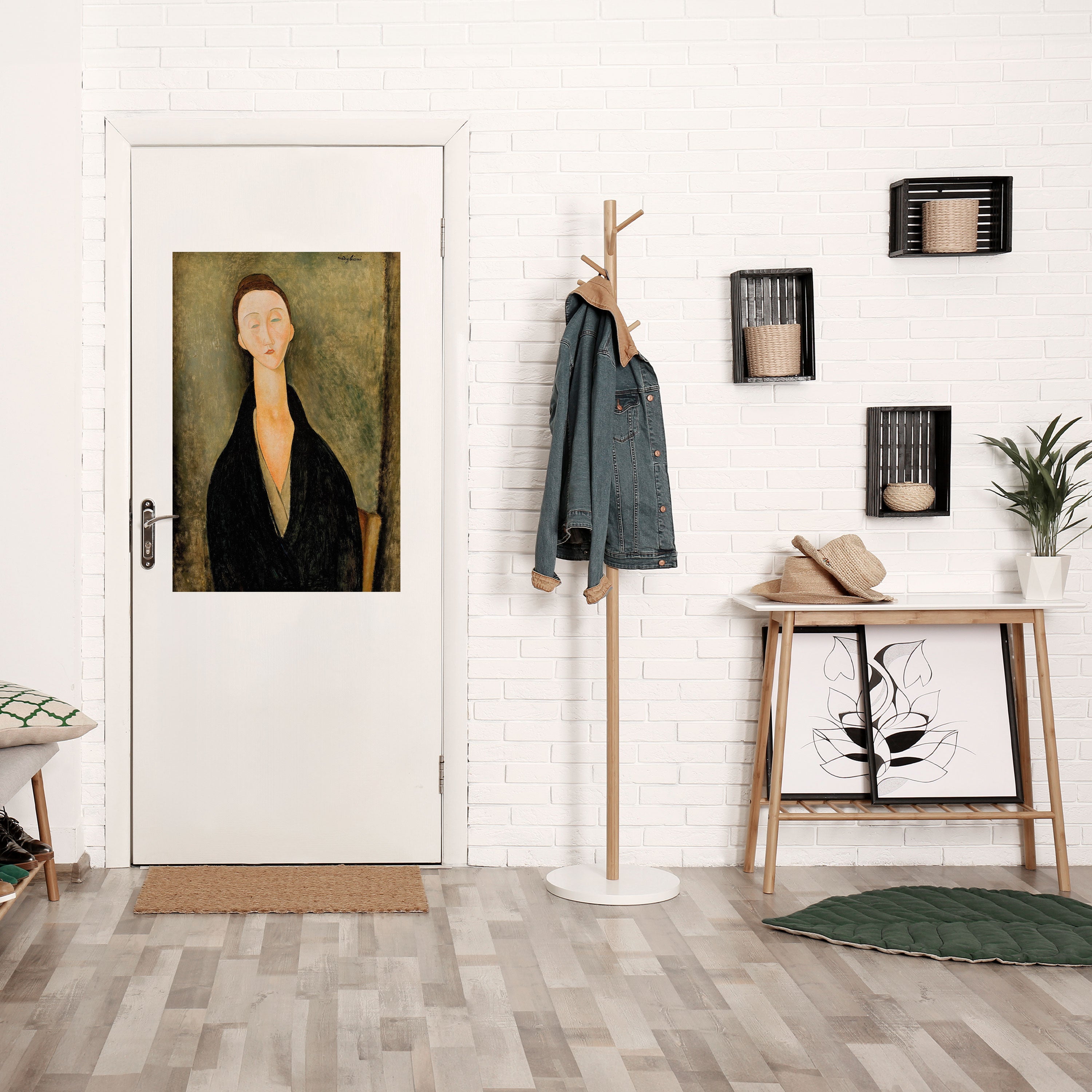 AMEDEO MODIGLIANI Vertikales Poster zum Abziehen und Aufkleben