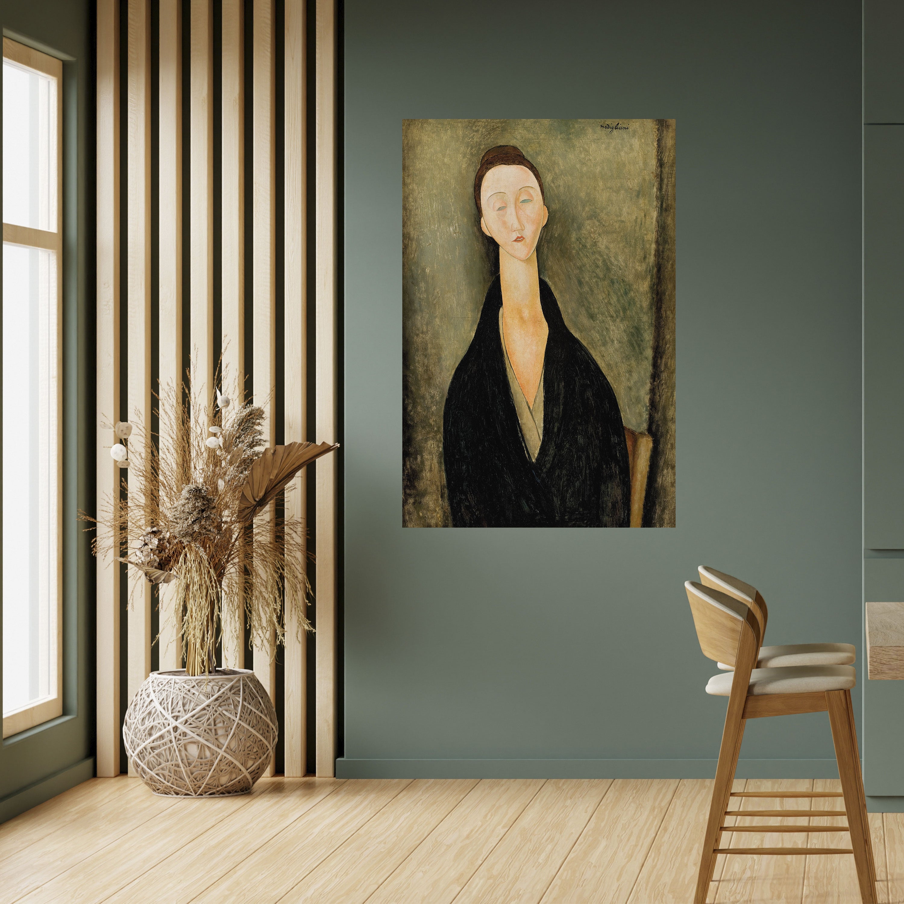 AMEDEO MODIGLIANI Vertikales Poster zum Abziehen und Aufkleben