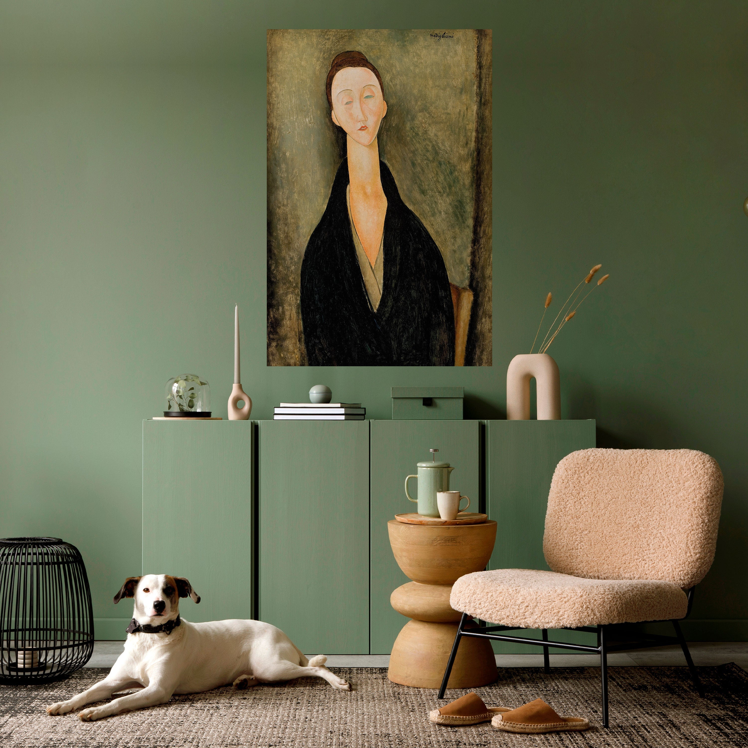 AMEDEO MODIGLIANI Vertikales Poster zum Abziehen und Aufkleben