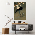 PETALS AND CROWS Selbstklebendes Poster - Hochformat