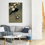 PETALS AND CROWS Selbstklebendes Poster - Hochformat