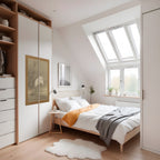 ZILVERREIGERS IN MOERAS Selbstklebendes Poster - Hochformat