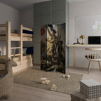 LIBERTY LEADING THE PEOPLE Dekorativer Paravent - 3-teilig