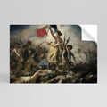 LIBERTY LEADING THE PEOPLE Selbstklebendes Horizontal-Poster