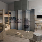 YĹŞGURE NO HANSEN Dekorativer Paravent - 6-teilig