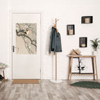 TITS ON CHERRY BRANCH Selbstklebendes Poster - Hochformat