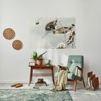 DANCE OF DUCKS Selbstklebendes Horizontal-Poster