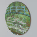JAPANESE FOOTBRIDGE Round Wall Art