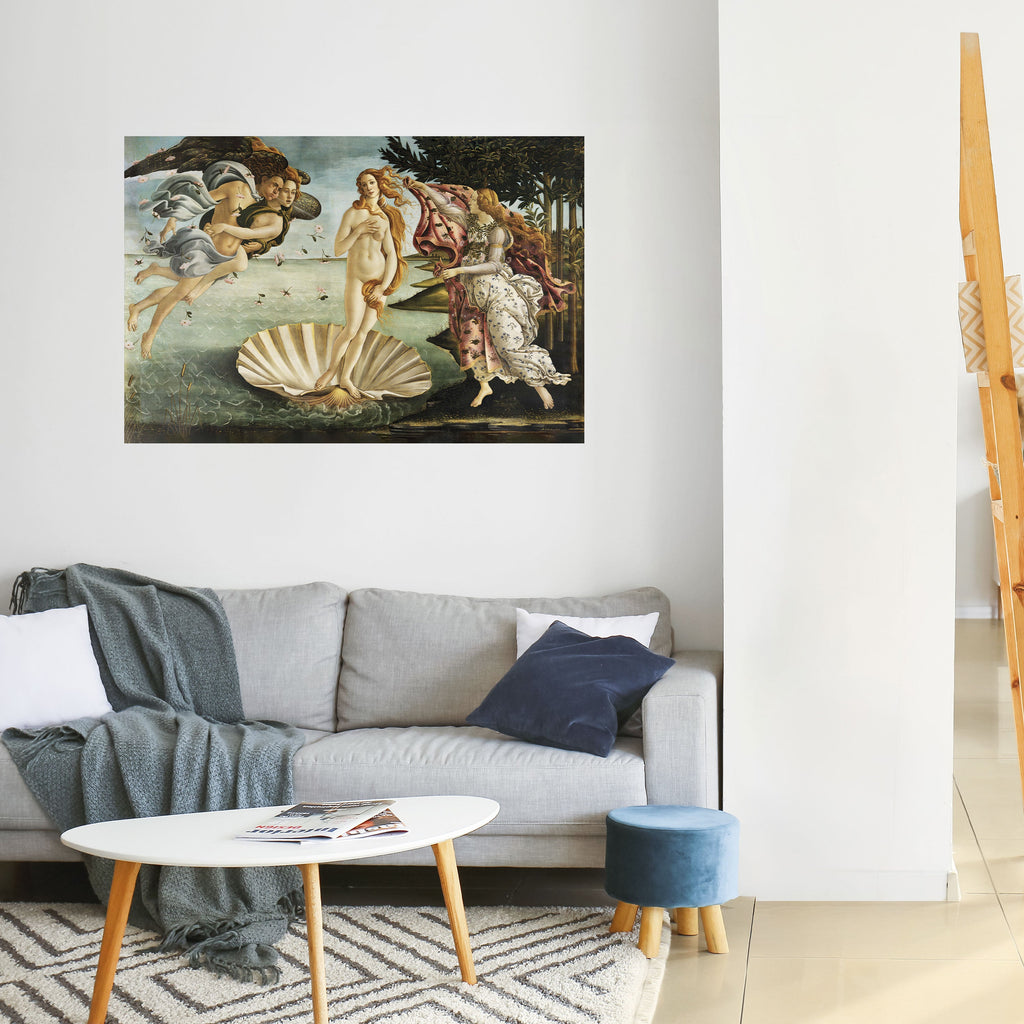 DIVINE BIRTH OF BEAUTY Selbstklebendes Horizontal-Poster