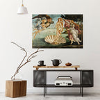 DIVINE BIRTH OF BEAUTY Selbstklebendes Horizontal-Poster