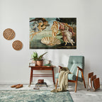 DIVINE BIRTH OF BEAUTY Selbstklebendes Horizontal-Poster