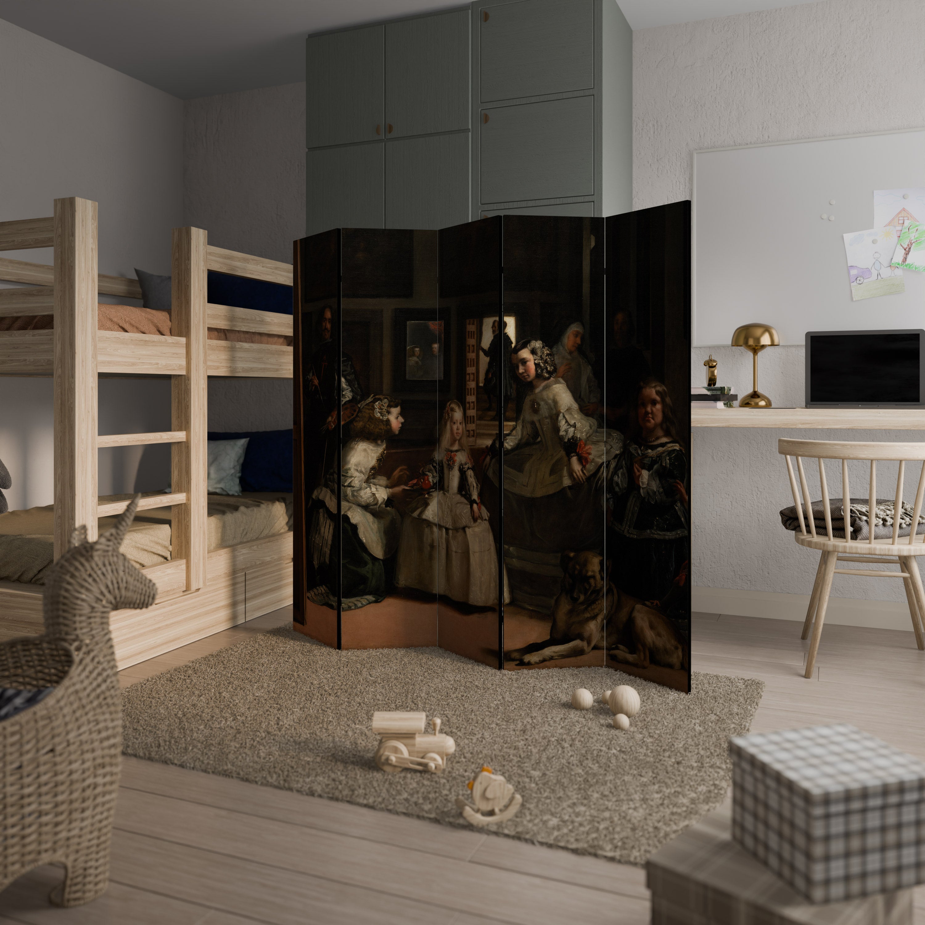 MYSTIQUE OF MOMENTS 5-teiliger Paravent