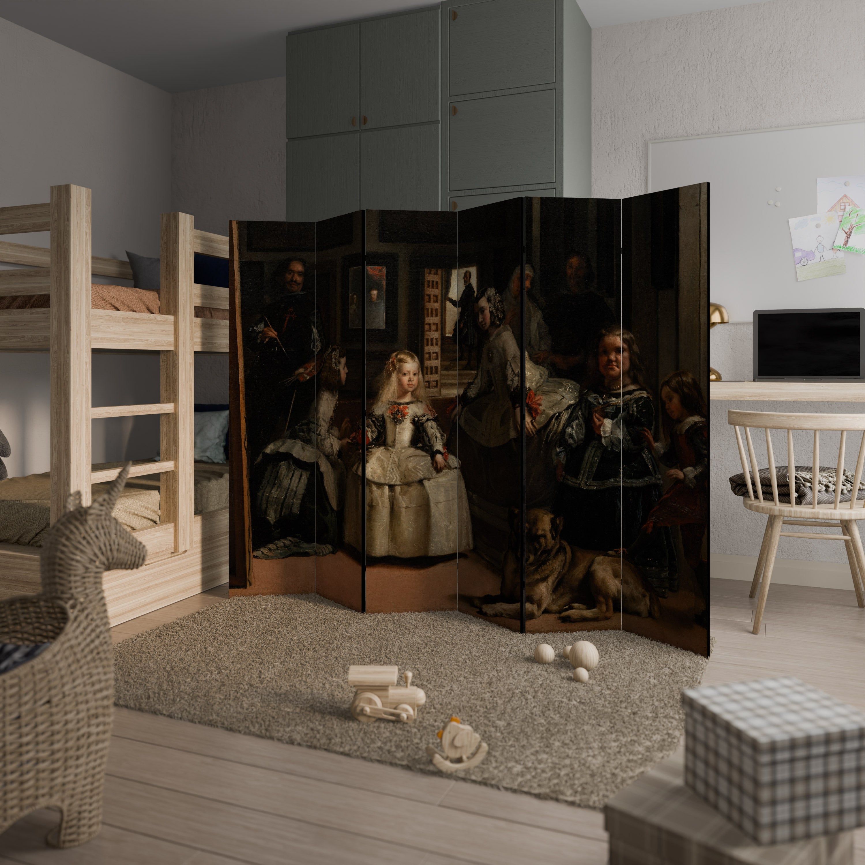 MYSTIQUE OF MOMENTS 6-teiliger Paravent