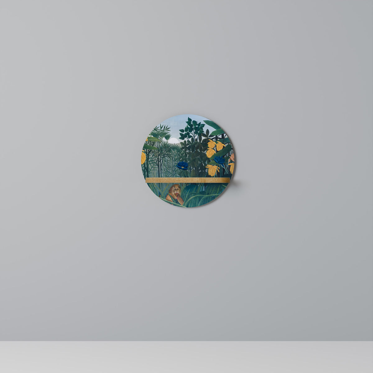 THE REPAST OF THE LION Dekoratives Wandregal