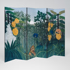 THE REPAST OF THE LION Decorative 6-Panel Room Divider