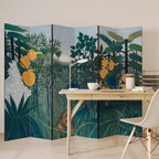 THE REPAST OF THE LION Decorative 6-Panel Room Divider
