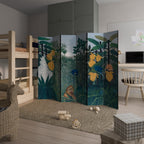 THE REPAST OF THE LION Decorative 6-Panel Room Divider
