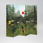 VIRGIN FOREST WITH SUNSET 5-teiliger Paravent