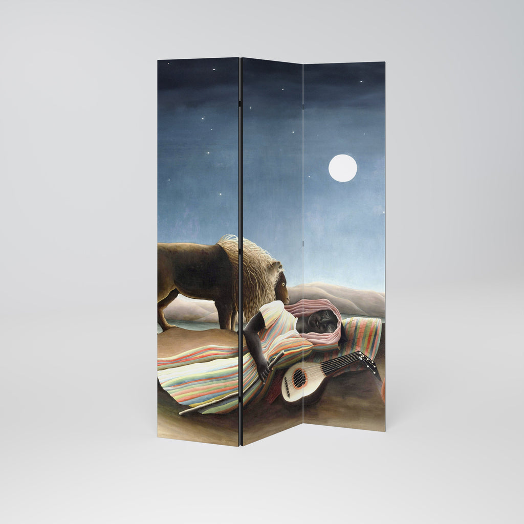 THE SLEEPING GYPSY Dekorativer 3-teiliger Raumteiler