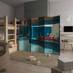 NIGHTHAWKS Dekorativer Paravent - 6-teilig