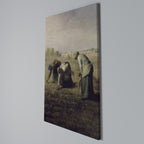 THE GLEANERS Vertical Canvas Print