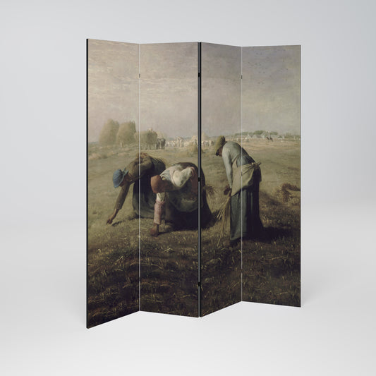THE GLEANERS 4-teiliger Paravent