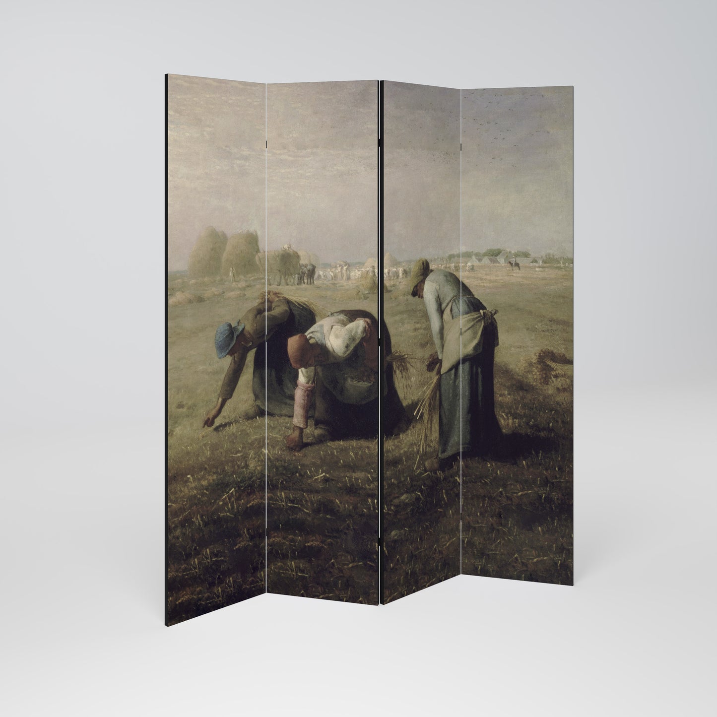 THE GLEANERS 4-teiliger Paravent