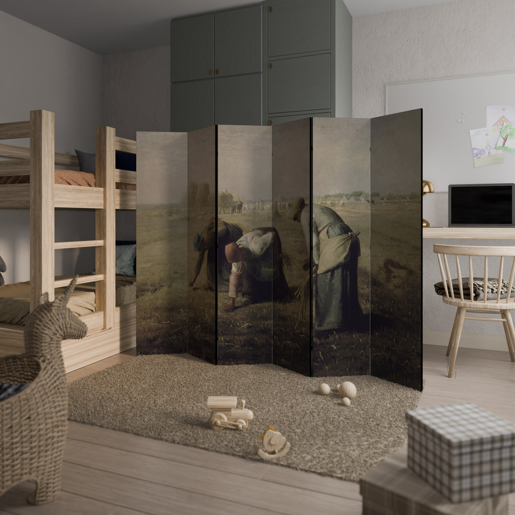 THE GLEANERS 6-teiliger Paravent