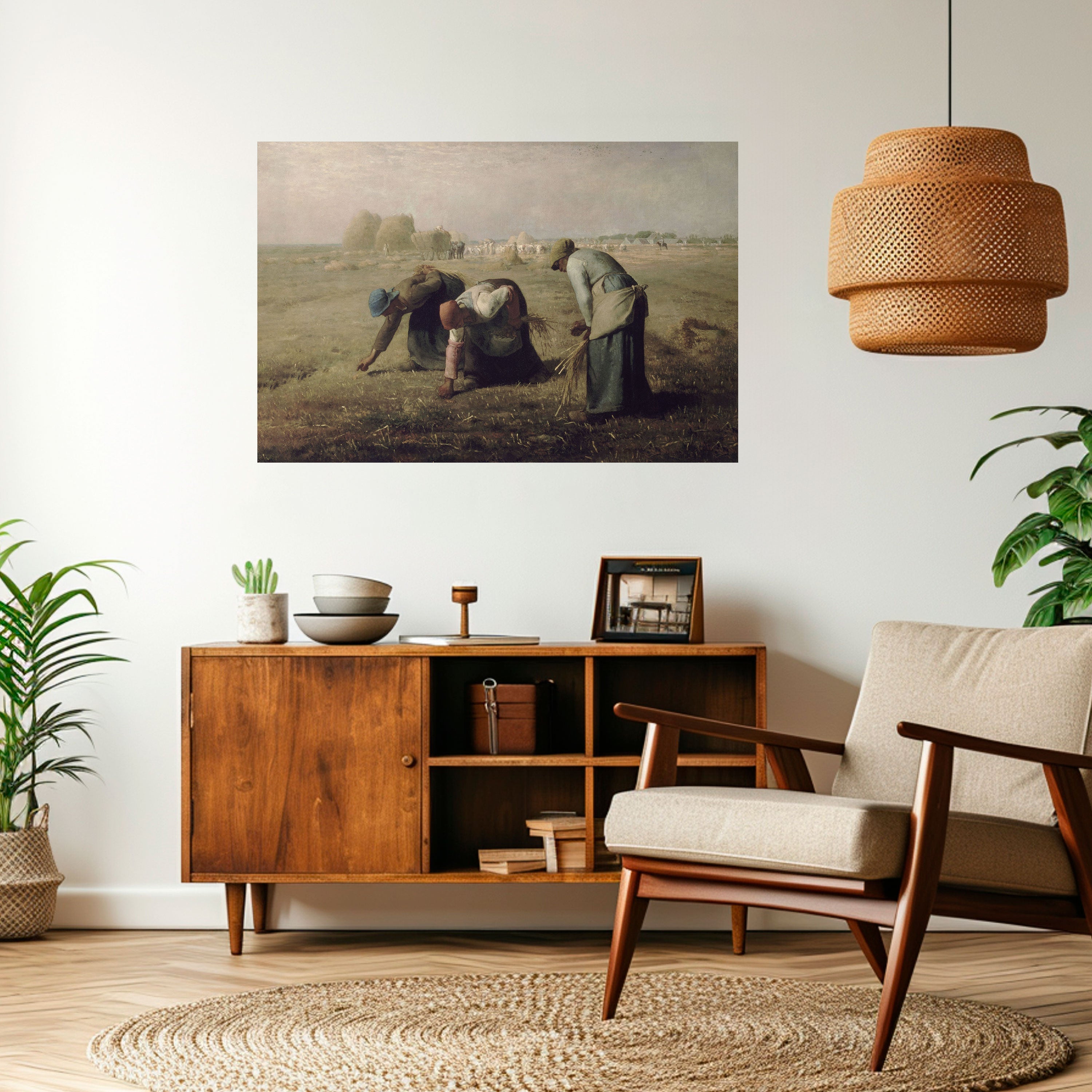 THE GLEANERS Selbstklebendes Horizontal-Poster