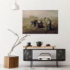 THE GLEANERS Selbstklebendes Horizontal-Poster