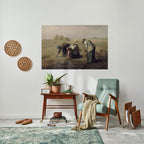 THE GLEANERS Selbstklebendes Horizontal-Poster